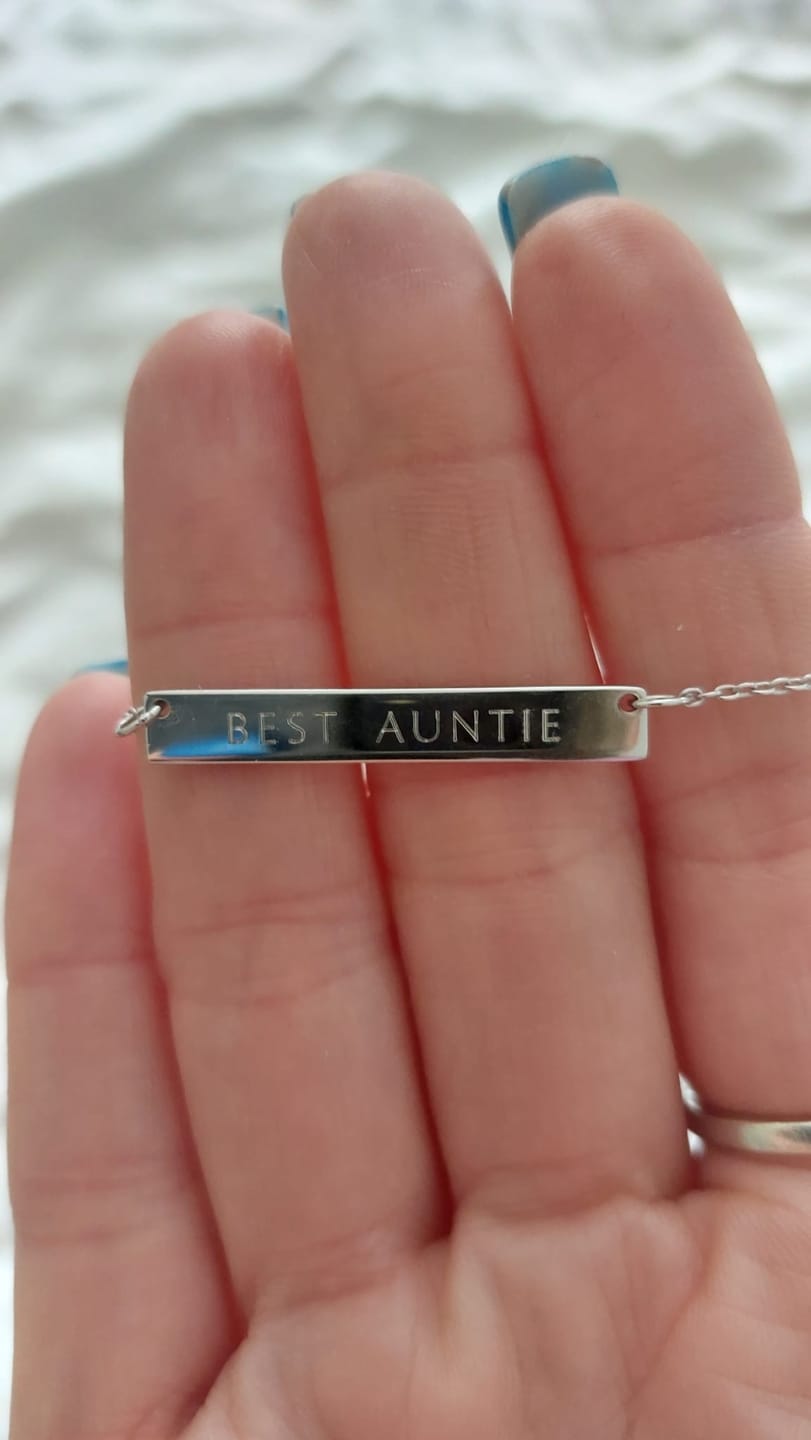 Customer photo review of Back Engravement