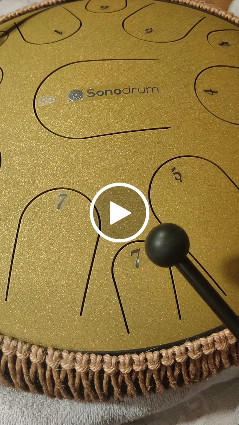 Customer video review of Der Song zum Sonodrum Zungentrommel Video - "Premium" - Handgefertigt - 35,5cm - 15 Zungen - C-Dur