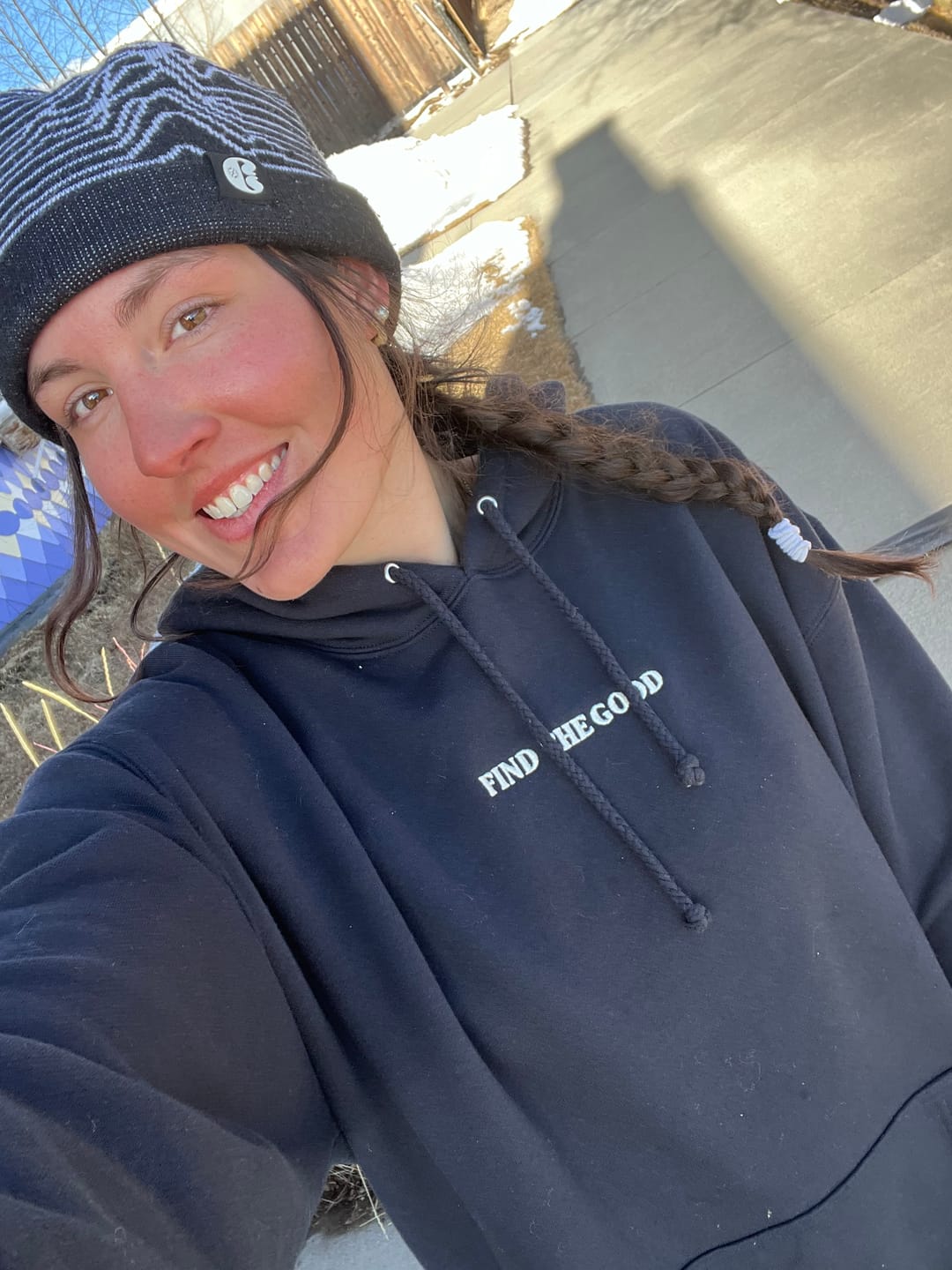 Customer photo review of Premium Good Hood - Season 2 Slate Blue
