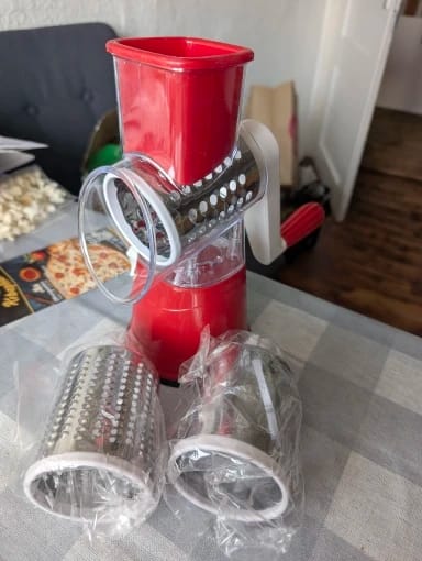 Customer photo review of Multi-Purpose Slicer & Grater