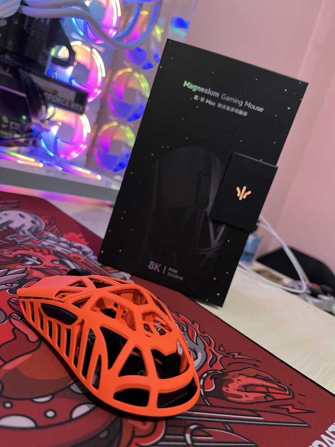 Customer photo review of WLMouse Beast X Max Magnezyum Wireless Mouse