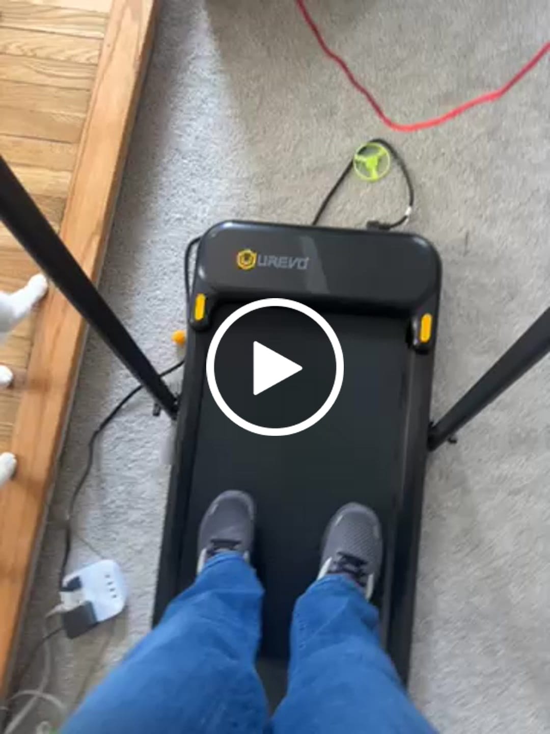 Customer video review of UREVO Strol 2E Smart Treadmill