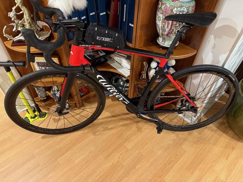 Customer photo review of Road to Sky Top Tube Bike Bag | ROCKBROS