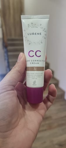 Customer photo review of Lumene CC cream - Веган CC Крем "Абсолютно съвършенство" 7в1 SPF 20