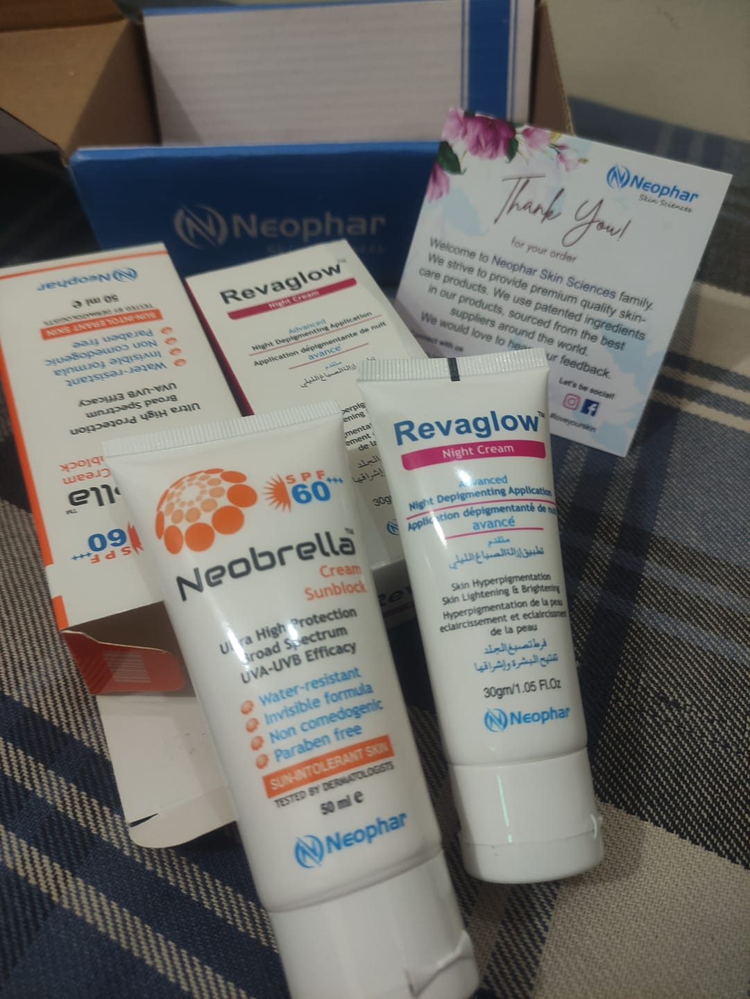 Customer photo review of Summer Glow Bundle