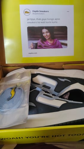 Customer photo review of COOPER River Blue Men's casual sneaker