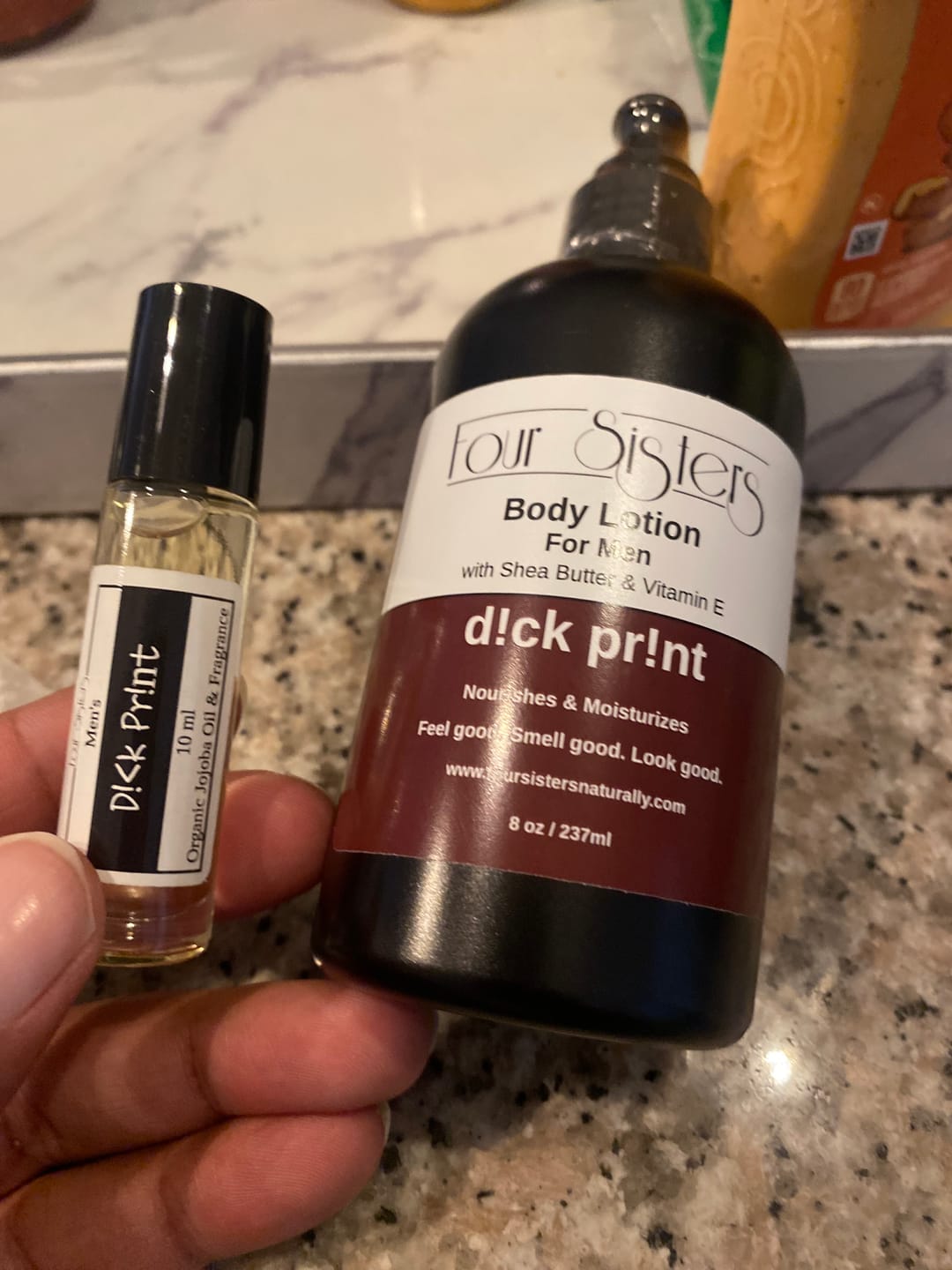 Customer photo review of Men's Cologne Oil Roller