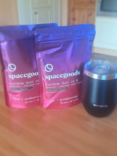 Customer photo review of rainbow dust starter kit - chocolate