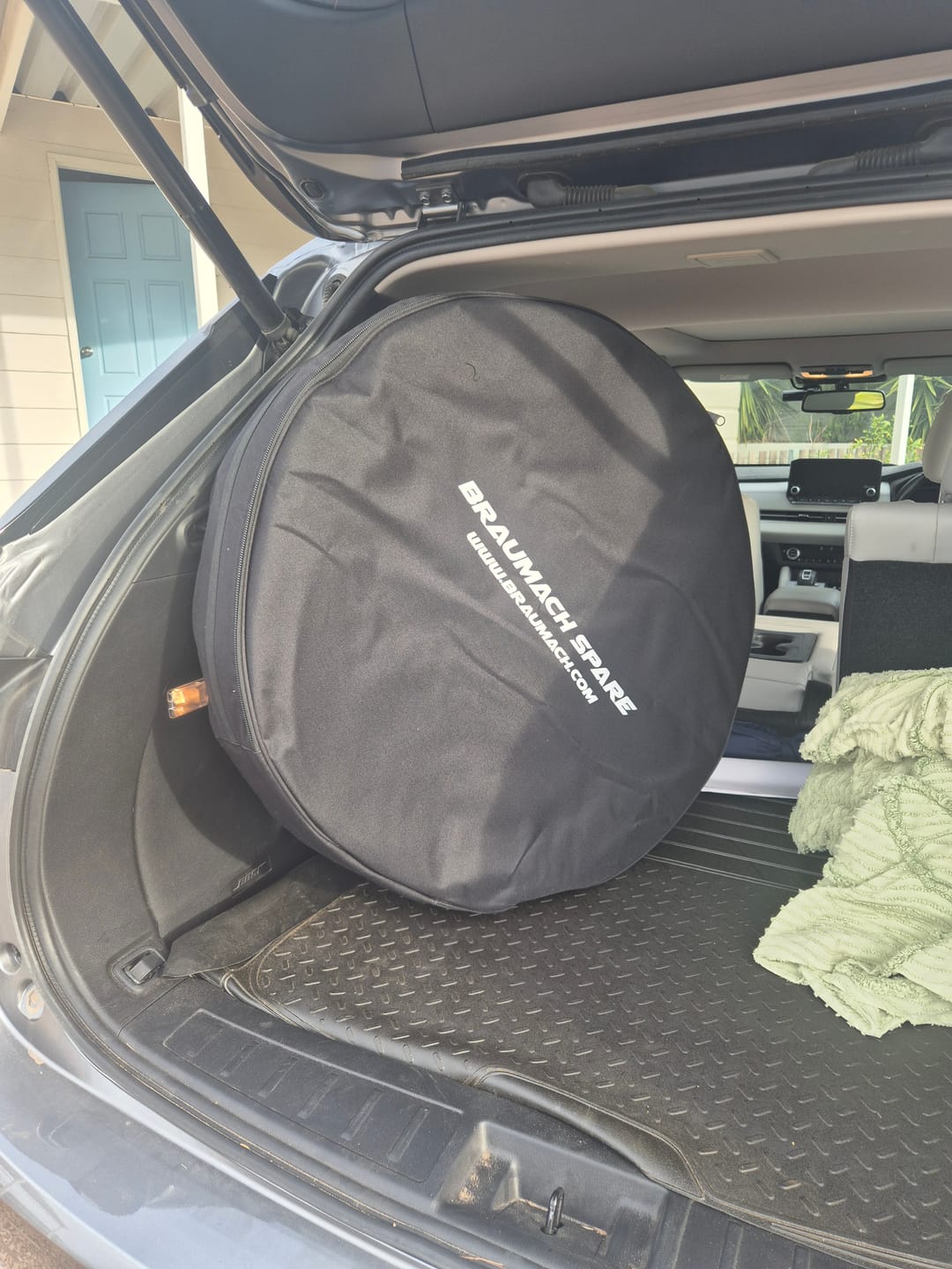 Customer photo review of Mitsubishi Outlander GF GN ZM Space Saver Spare Wheel Kit - HUB CENTRIC - Braumach Spare Wheel Kit All Models - 2019-2026