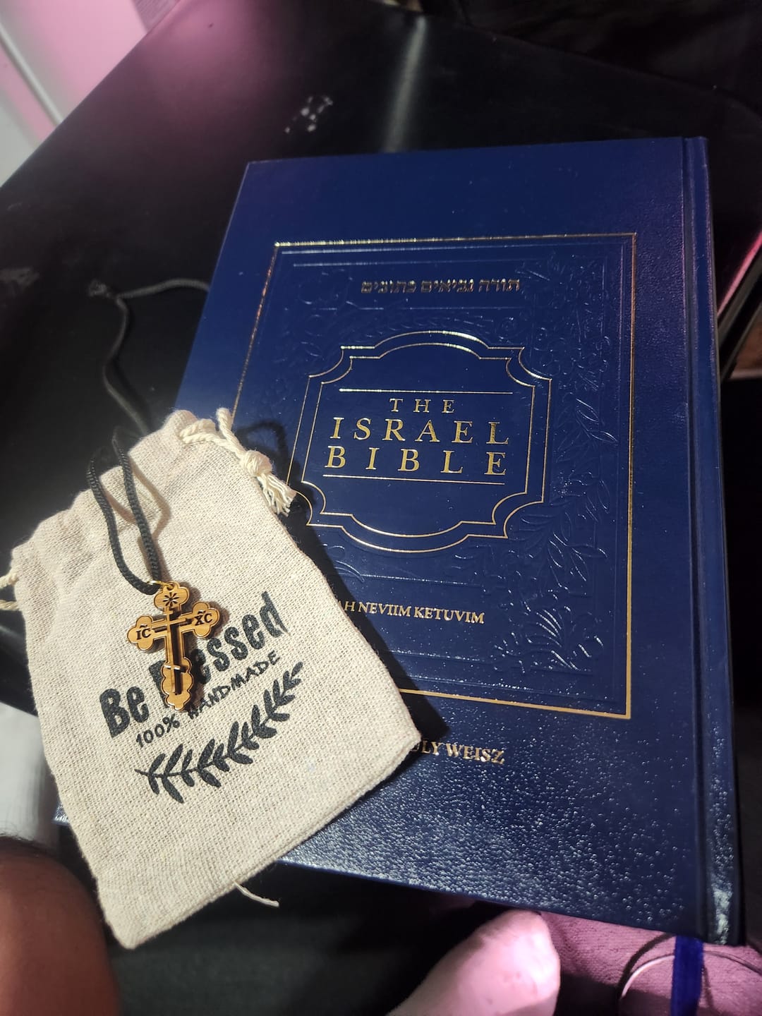Customer photo review of Facebook SALE SPECIAL - The Israel Bible Hardcover