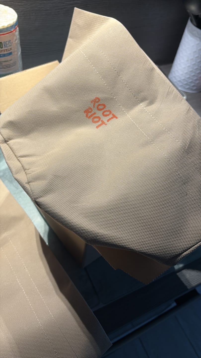 Customer photo review of Root Heaven Stoff Topf