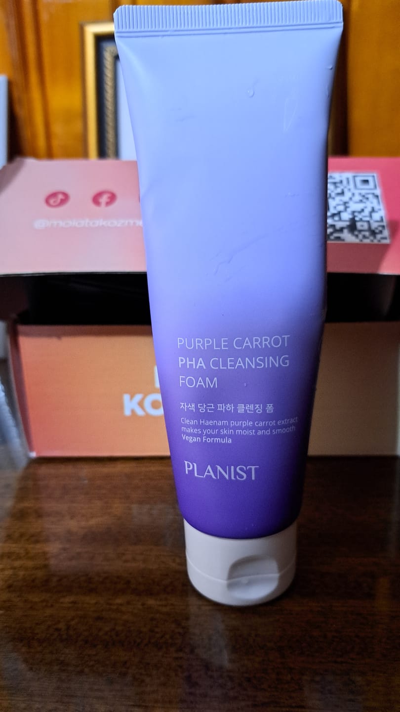 Customer photo review of NEW Почистваща пяна-крем Doori Planist Purple Carrot PHA Cleansing foam