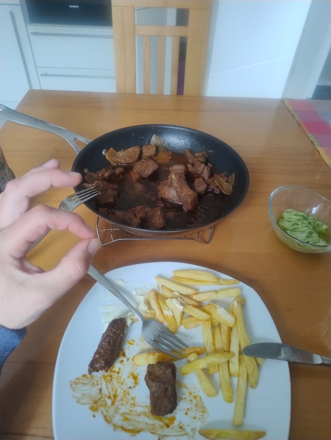 Customer photo review of Rinder-Schaschlik BBQ – rauchig-süß mariniert & grillfertig | mySchaschlik