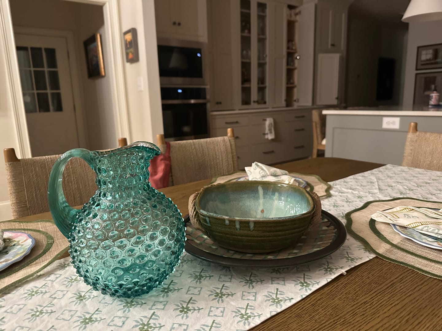Customer photo review of Beryl Hobnail Jug