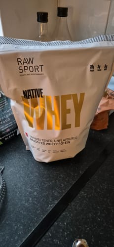 Customer photo review of Native Whey - Unflavoured Grass Fed Protein