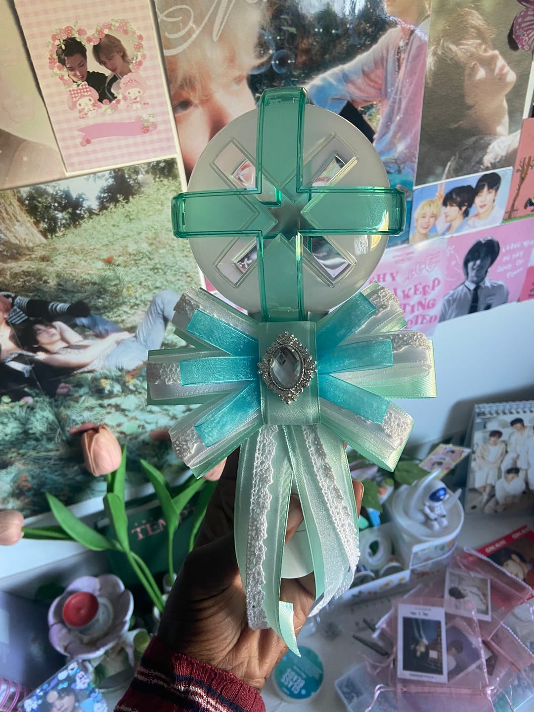 Customer photo review of TXT - OFFICIAL LIGHT STICK VER.2