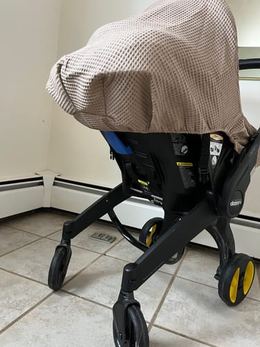 Customer photo review of Winter Waffle Cover - Beige