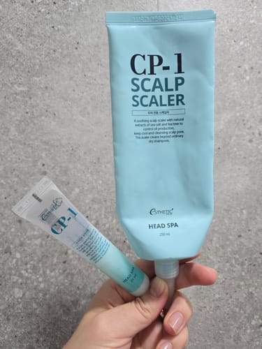 Customer photo review of Atvēsinošs skābju pīlings galvas ādai CP-1 Peeling Ampoule