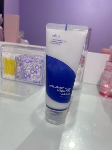 Customer photo review of Hyaluronic Acid Aqua Gel Cream
