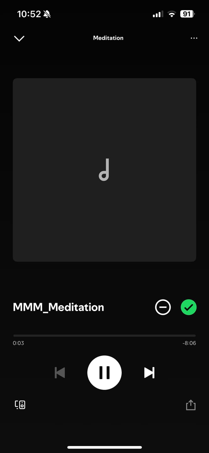 Customer photo review of Guided meditation audio download - Increasing Your Wealth Meditation