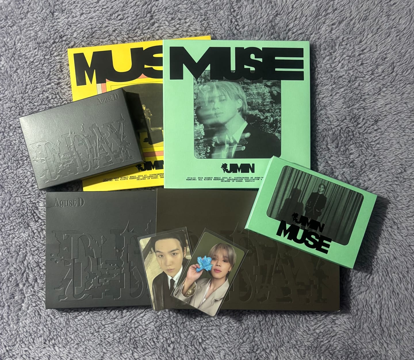 Customer photo review of BTS SUGA - D-DAY 1ST SOLO ALBUM