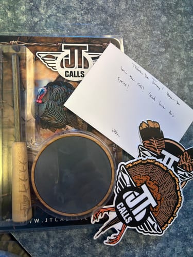 Customer photo review of Slate Over Glass Pot Call