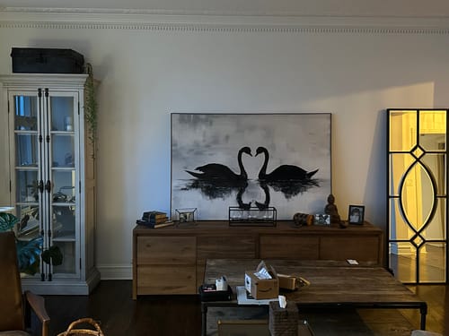 Customer photo review of Modern Abstract Painting #ABAH156