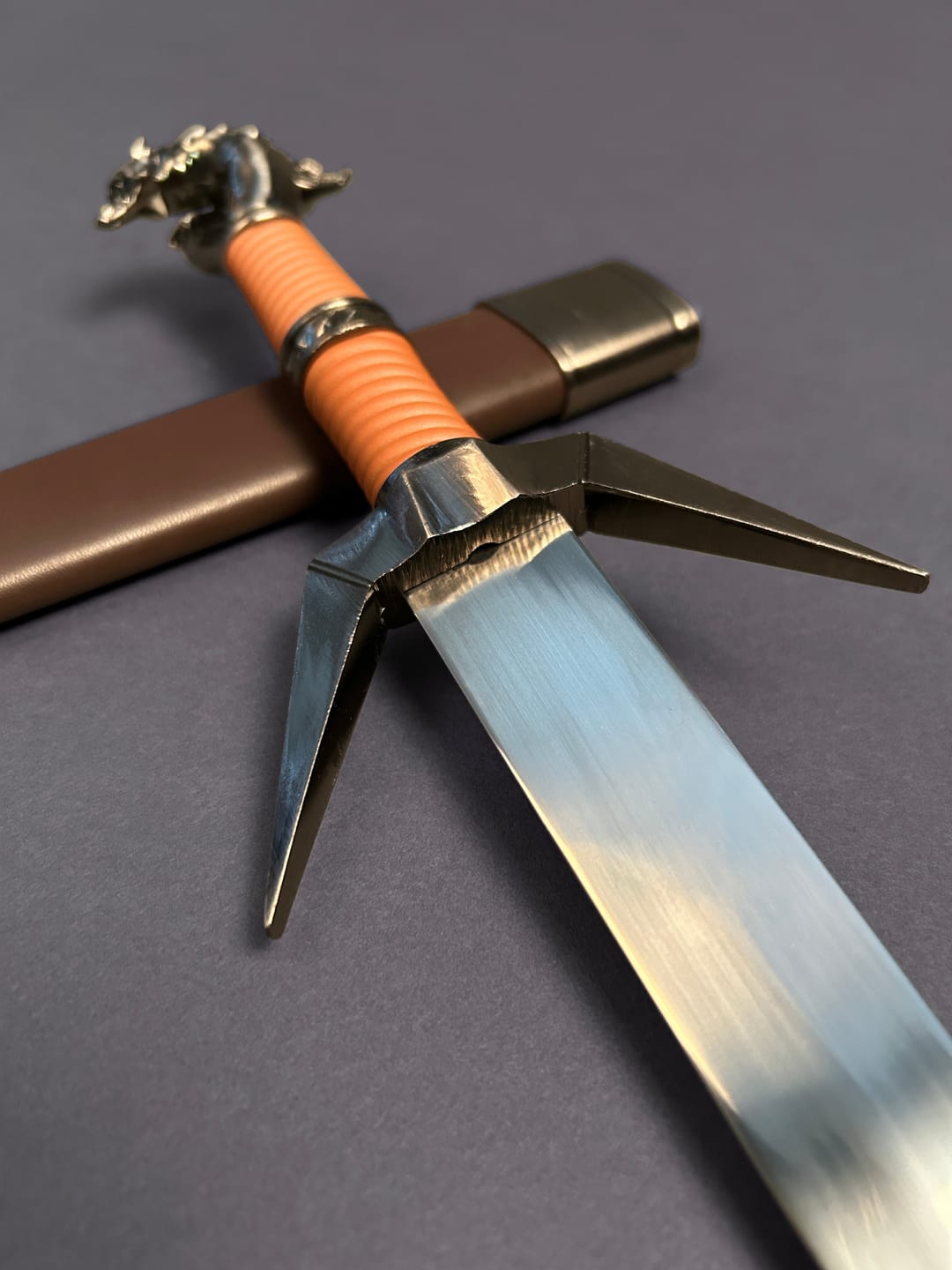 Customer photo review of The Witcher - Wild Hunt Silver Serpent Sword Collectable (40cm)