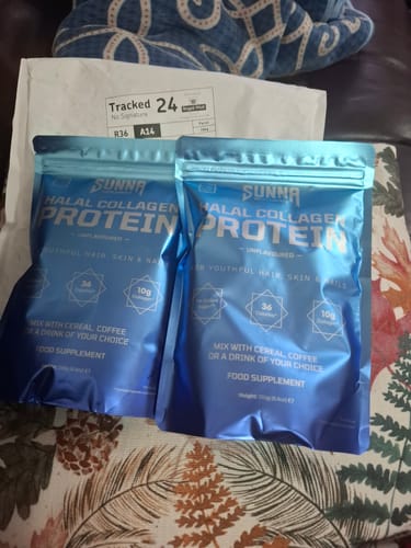 Customer photo review of Collagen 3 Month Supply (750g)