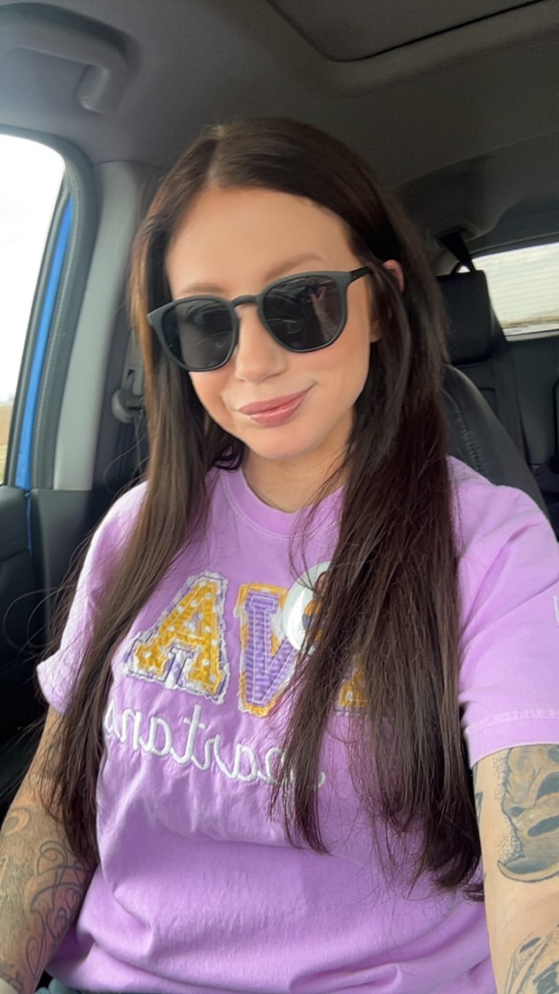 Customer photo review of Dark Brown #2 Natural Wave DIY Hair Extensions Home Kit
