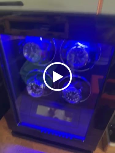Customer video review of Watch Winder Black (4) WWINDER122