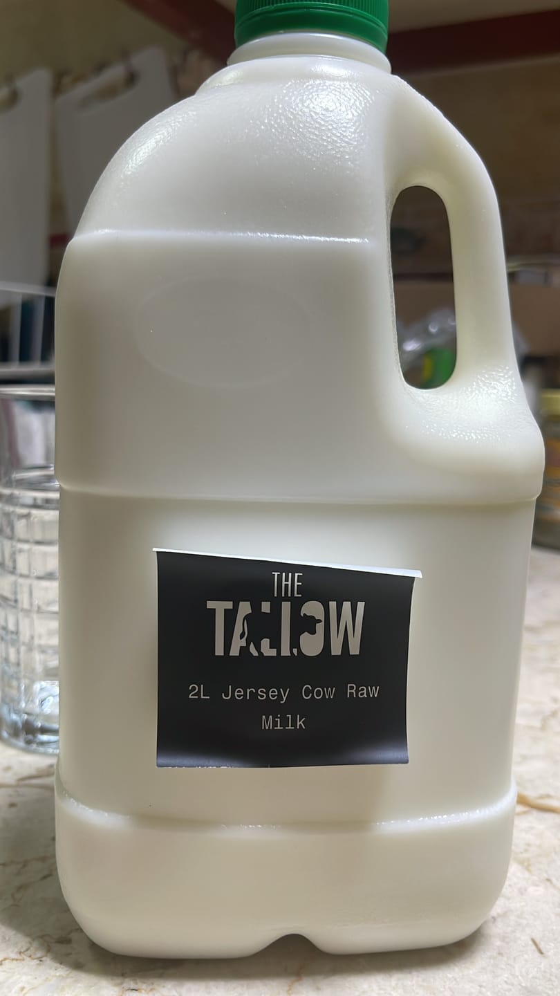Customer photo review of Raw Cow Milk 2L