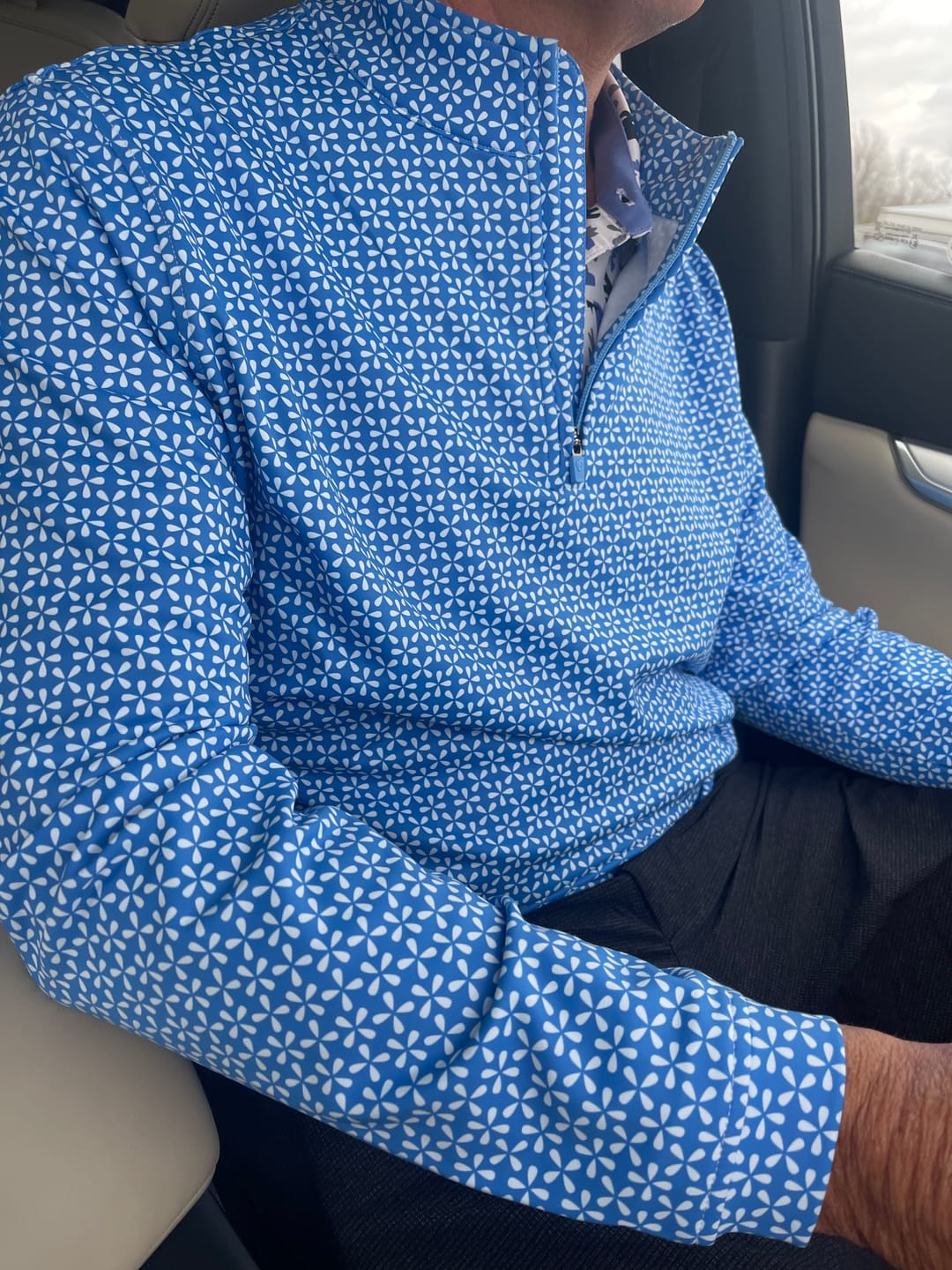 Customer photo review of Cloud 1/4 Zip