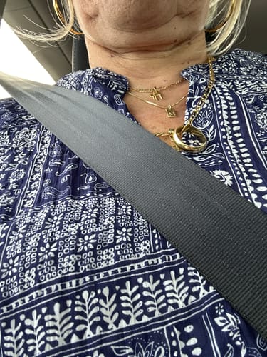 Customer photo review of Chai Chain Necklace