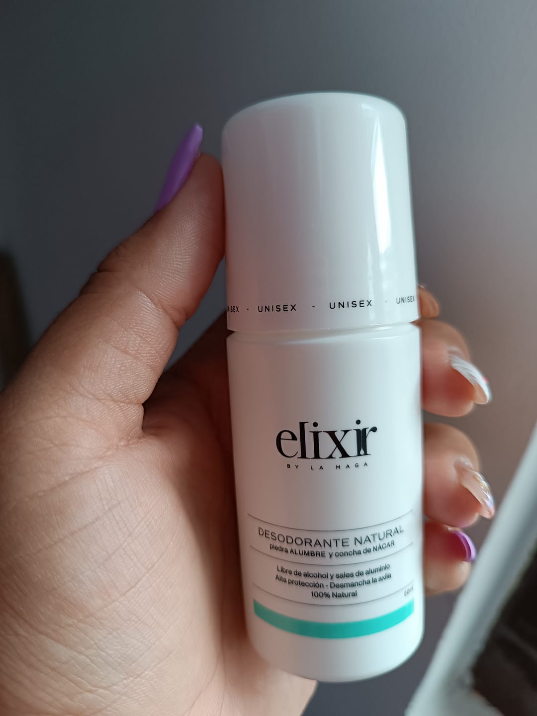 Customer photo review of Desodorante Natural Unisex