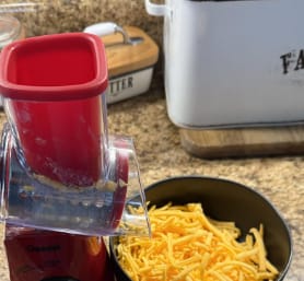 Customer photo review of Multi-Purpose Slicer & Grater