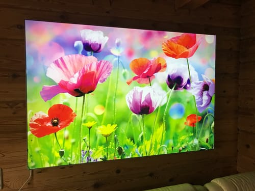 Customer photo review of Wechselmotiv | Bunte Mohnblumen | Querformat