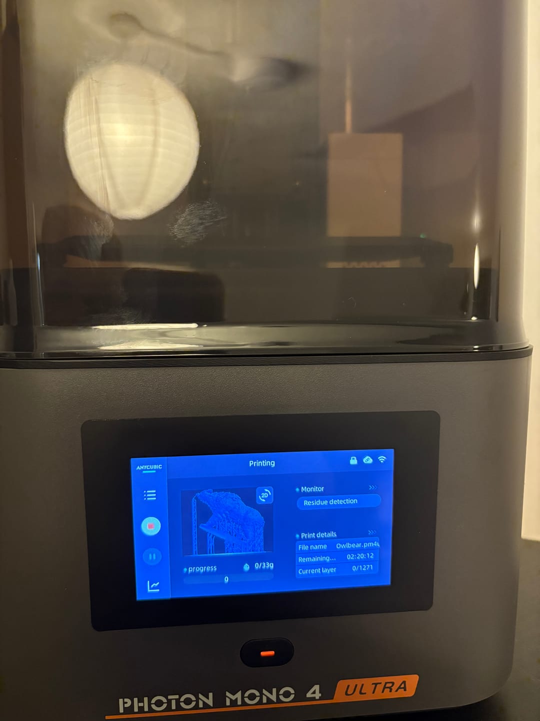 Customer photo review of Anycubic Photon Mono 4 Ultra