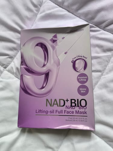 Customer photo review of Numbuzin - Masque intégral liftant pour le visage No.9 (4 masques)
