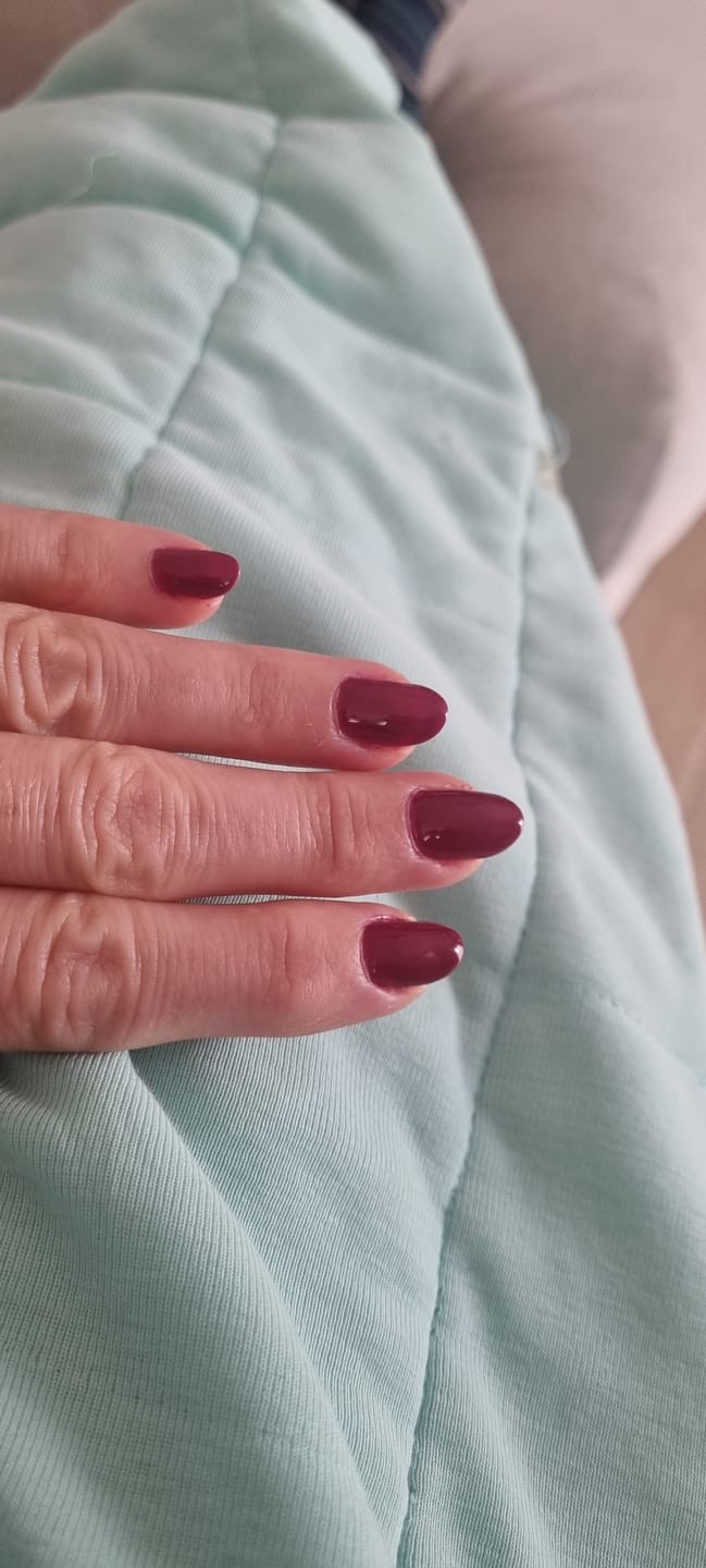Customer photo review of Smalto Semipermanente LCI -  Corten - Rosso scuro