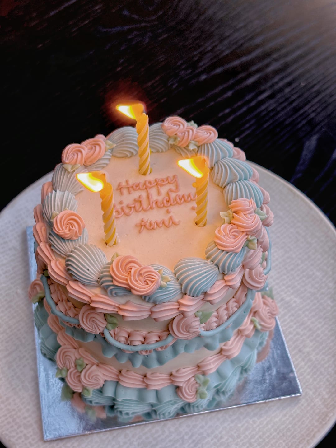 Customer photo review of mia mini cake