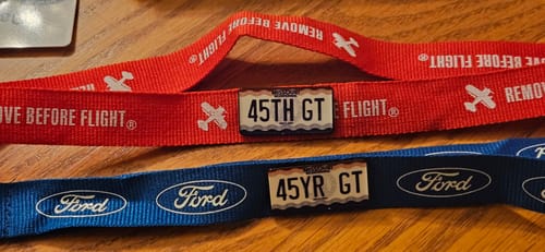 Customer photo review of Missouri License Plate Enamel Pin