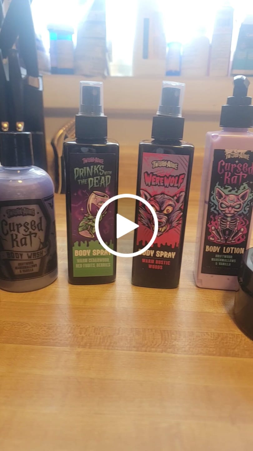 Customer video review of Cursed Kat Body Lotion