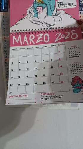 Customer photo review of Calendario 2025