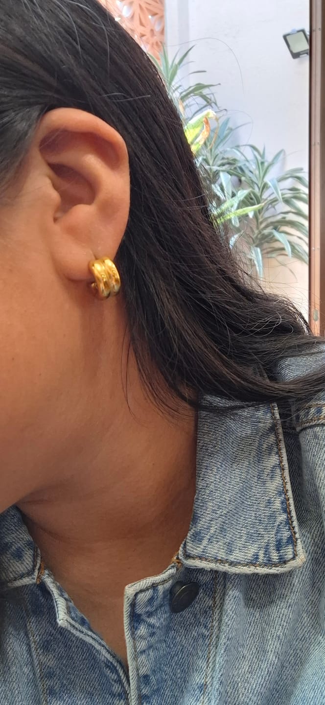 Customer photo review of Aretes Lyn