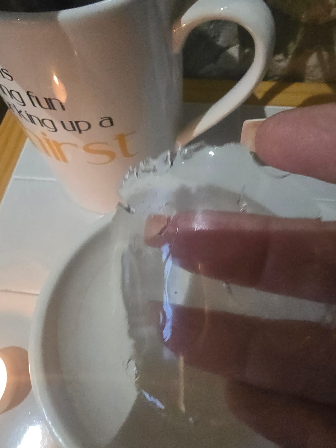 Customer photo review of Linen Fresh Gel Melt