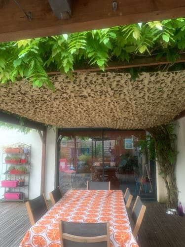 Customer photo review of Rete mimetica desert
