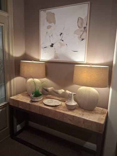 Customer photo review of White Whispers Canvas Art