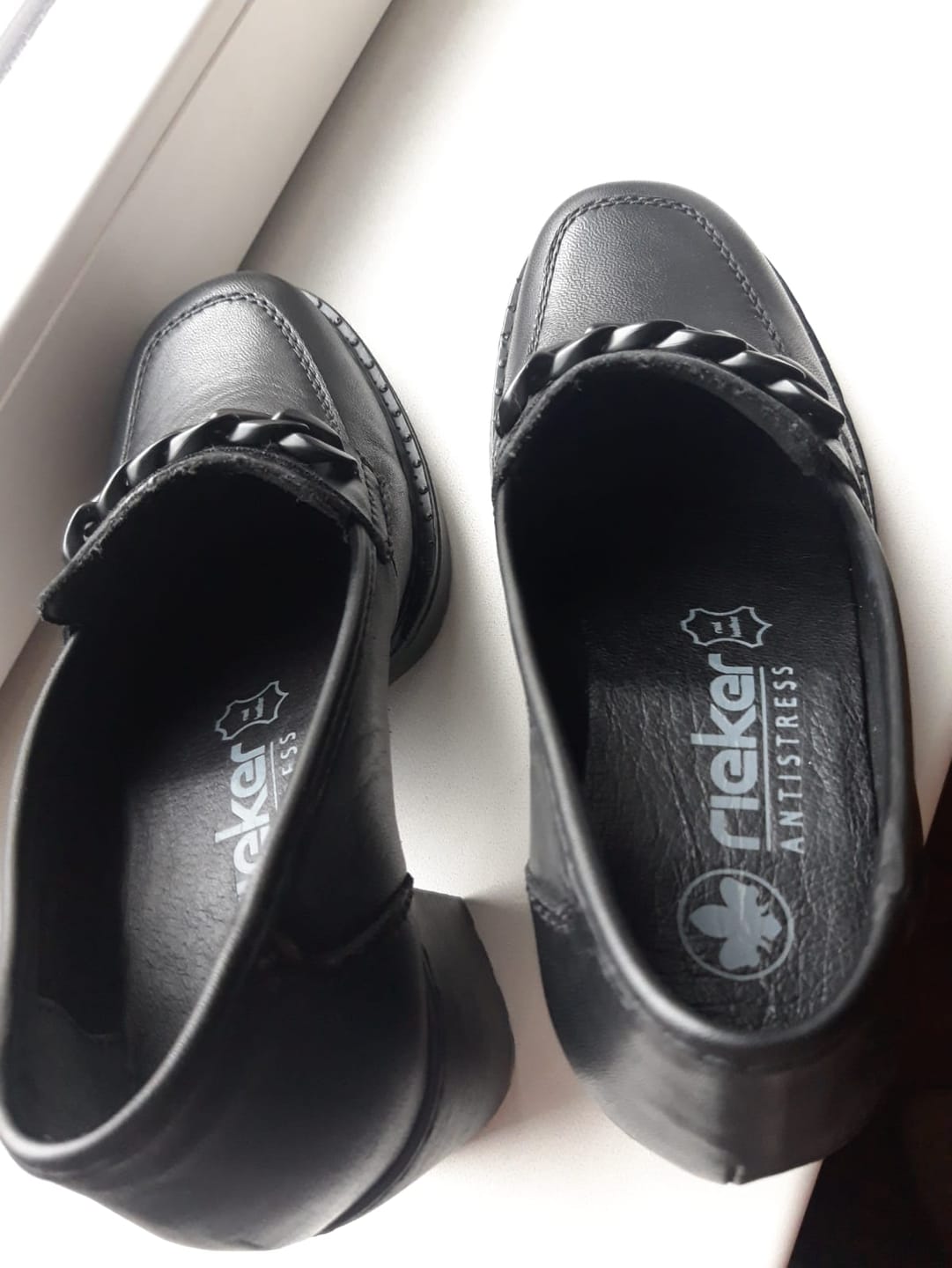 Customer photo review of Pantofi Dama Piele Naturala Rieker RIEK Y4150