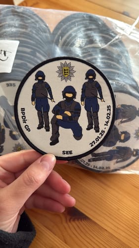 Customer photo review of Individuell gefertigte Patches ( Ab 20 Stück )